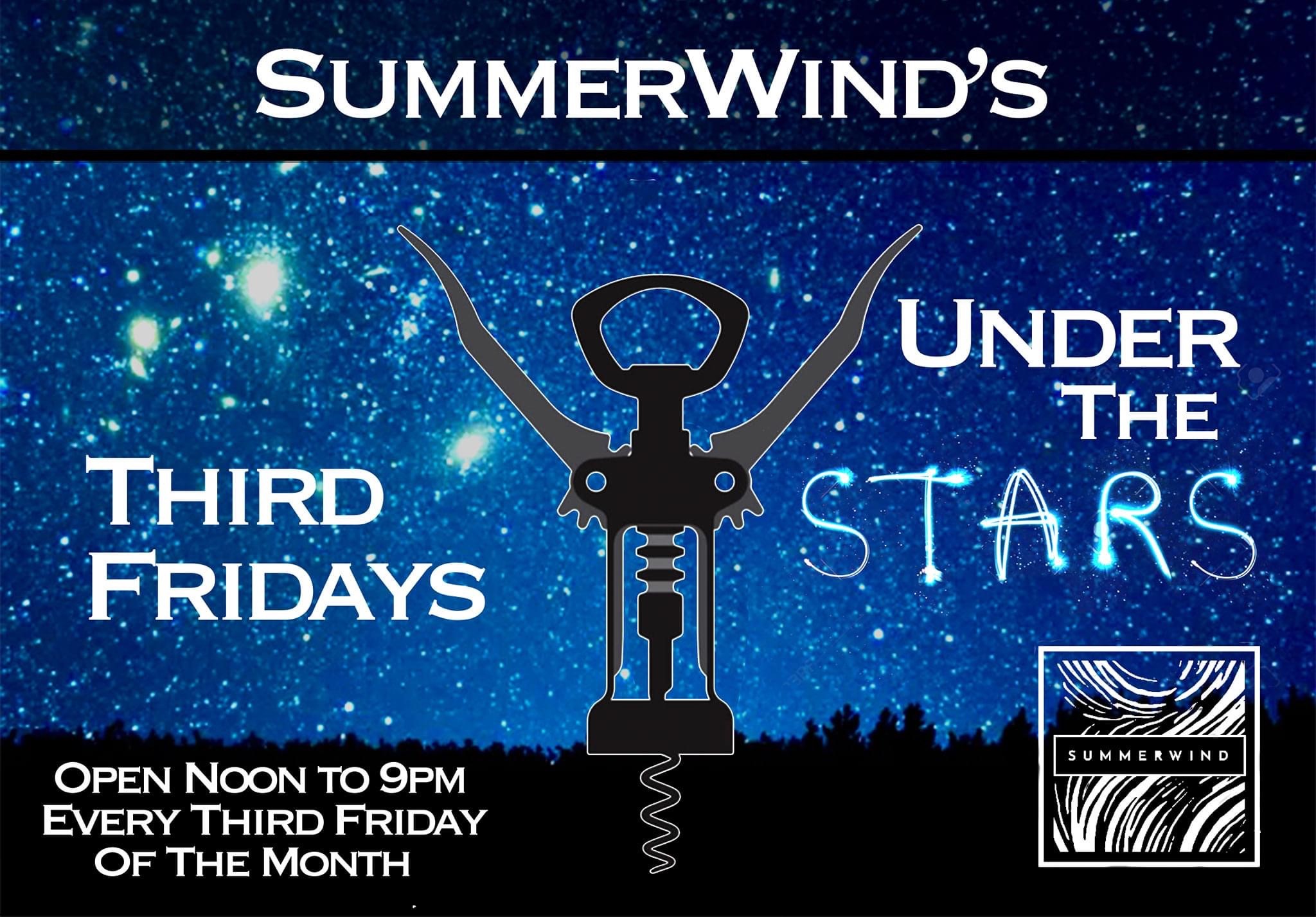 Third Fridays Under the Stars