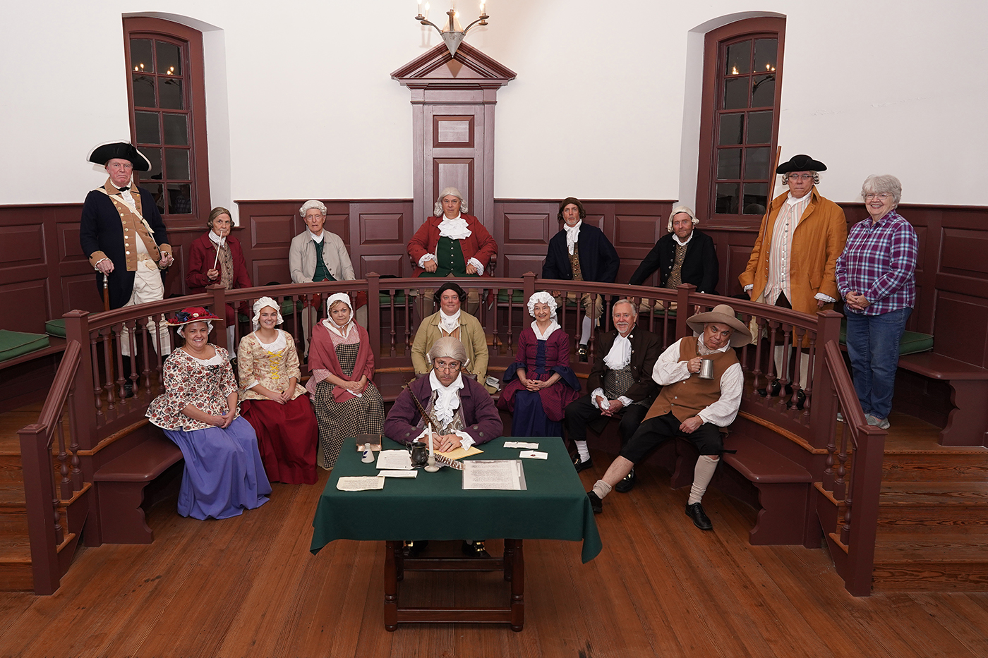 Court Day Drama at the 1750 Isle of Wight Courthouse