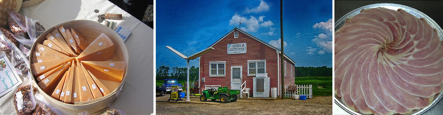 Authentic Country Ham from Darden’s Country Store and Smokehouse