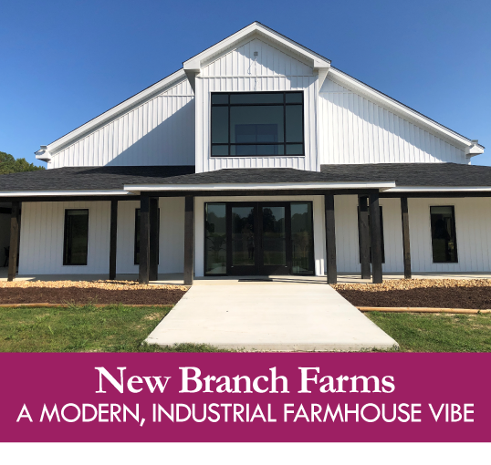 New Branch Farms - Modern Wedding Venue in Smithfield, Isle of Wight County, Virginia