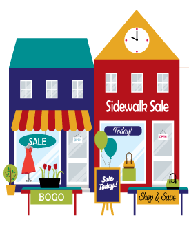 Downtown Sidewalk Sale , Smithfield VA
